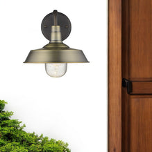 Load image into Gallery viewer, Shallow Plate Shape Wall Light - Brushed Gold