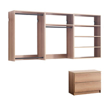 Load image into Gallery viewer, Devi - Wall Mounted Wood Closet System & Modular Units