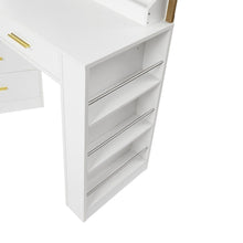 Load image into Gallery viewer, Modern 8 Drawer Dresser For Bedroom Ample Storage Wide Chest Of Drawers, Sturdy & Safe - White