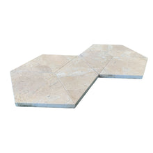 Load image into Gallery viewer, Hexagon Natural Marble Polished Tile For Wall And Floor (Set of 12)