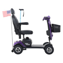 Load image into Gallery viewer, Max Plus - 4 Wheels Outdoor Compact Mobility Scooter With 2 Pieces X 20Ah Lead Acid Battery, 16 Miles, Cup Holders & USB Charger Port