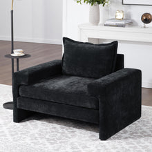 Load image into Gallery viewer, Upholstered Accent Chair With Wide Armrests And Ergonomic Back Support