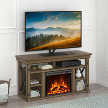 Load image into Gallery viewer, Wildwood - Fireplace TV Stand - Gray