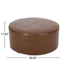 Load image into Gallery viewer, Rustic Style Ottoman