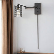 Load image into Gallery viewer, Industrial Metal Wall Sconce - Bronze