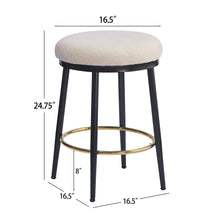 Load image into Gallery viewer, Stylish Design Counter Stools (Set of 2)