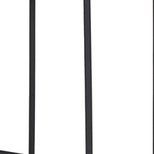 Load image into Gallery viewer, Genuine Leather Iron Backless Counter Height Bar Chair - Brown / Black