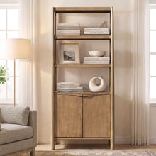 Load image into Gallery viewer, Nolan - Bookcase With Lower Cabinet - Natural