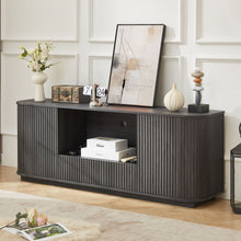 Load image into Gallery viewer, Modern Wavy TV Stand Rounded Sideboard With Storage Cabinet
