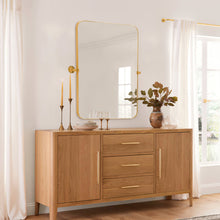 Load image into Gallery viewer, 36" Metal Framed Accent Mirror - Gold
