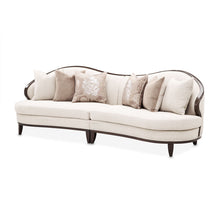 Load image into Gallery viewer, Camellia Field - 2-Piece Chenille Sofa - Beige / Dark Brown