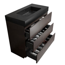 Load image into Gallery viewer, Alice - Bathroom Vanity With Large Storage Freestanding Bathroom Vanity, Sink For Modern Bathroom, One-Piece Sink Basin Without Drain And Faucet