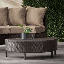 Load image into Gallery viewer, Pt Limon - Outdoor Coffee Table Wicker - Dark Brown