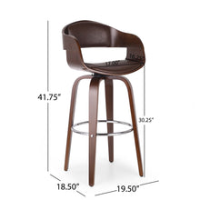 Load image into Gallery viewer, Modern Bar Stool, Swivel Function