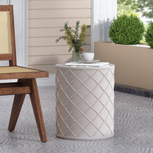 Load image into Gallery viewer, End Table, Outdoor - Antique White