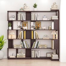Load image into Gallery viewer, L-Shaped Design Corner Bookshelf