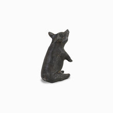 Load image into Gallery viewer, Pig Hand Painted Figurine Tabletop Sculpture - Black