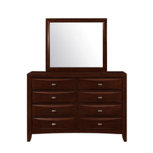 Load image into Gallery viewer, Solid Wood Eight Drawer Double Dresser - Cherry