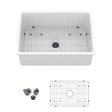 Load image into Gallery viewer, Rectangular Deep Single Bowl, Kitchen Sink With Dual Mount Installation
