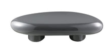 Load image into Gallery viewer, Wood Steel Oval Coffee Table - Gray / Steel