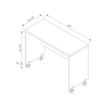 Load image into Gallery viewer, Printer Mobile Stand, Computer Desk, Home Office Desk