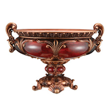Load image into Gallery viewer, Poly Decorative Bowl - Brown / Gold