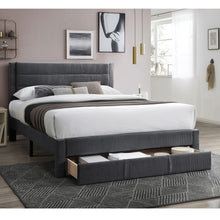 Load image into Gallery viewer, Contemporary Bed With Storage Drawer