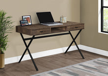 Load image into Gallery viewer, Computer Desk For Home Office, Laptop, Storage Drawers, Glossy Contemporary & Modern