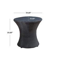 Load image into Gallery viewer, Thrive - Hourglass Rattan Table With No Glass Top