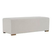 Load image into Gallery viewer, Simple Long Ottoman For Living Room - White