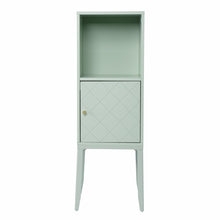 Load image into Gallery viewer, Pale Crosshatch Accent Storage Cabinet - Green