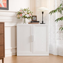 Load image into Gallery viewer, 31" Wood Corner Corner Accent Cabinet - White