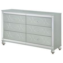 Load image into Gallery viewer, Arabesque - 6 Drawer Dresser - Silver