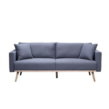 Load image into Gallery viewer, Easton - Fabric Sofa With USB Charging Ports Pockets And Pillows
