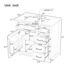 Load image into Gallery viewer, 36" Bathroom Vanity With Sink, 2 Tip Out Drawers, Soft Close Hinges