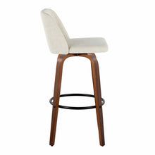Load image into Gallery viewer, Toriano - Contemporary Fixed Height Barstool Swivel And Round Footrest (Set of 2)