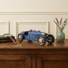 Load image into Gallery viewer, Bugatti Type 35 Sculpture - Blue