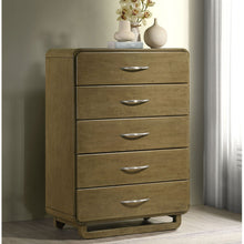Load image into Gallery viewer, Tully - 5 Drawer Chest - Nutmeg Brown