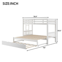 Load image into Gallery viewer, Smooth Mobility Bunk Bed With Trundle