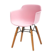 Load image into Gallery viewer, Heavy Duty Plastic And Wood Juvenile Side Chairs (Set of 4) - Pink