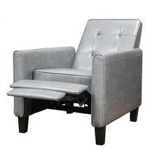 Load image into Gallery viewer, Wide Manual Club Recliner - Dark Gray