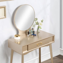 Load image into Gallery viewer, Maly - Contemporary Wood Vanity And Stool Set - Gold