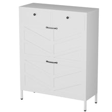 Load image into Gallery viewer, Shoe Cabinet With Flip Drawers