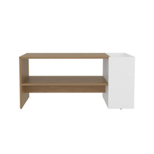 Load image into Gallery viewer, Wood Fireplace Entertainment Center (725192) - Beige