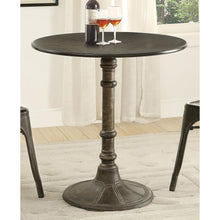 Load image into Gallery viewer, Round Dining Table & Pedestal Base - Brown