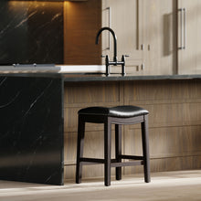 Load image into Gallery viewer, Modern Stool & Nail Head Detailing