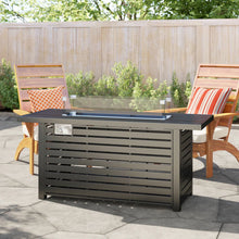 Load image into Gallery viewer, Propane Outdoor Fire Pit Table With Lid Versatile Fuel Options