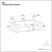 Load image into Gallery viewer, Rex - Handcrafted Sofa