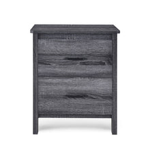 Load image into Gallery viewer, Titeca - Contemporary Wood 2 Drawer Nightstand