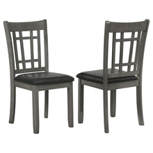 Load image into Gallery viewer, Lattice Back Side Chairs (Set of 2)